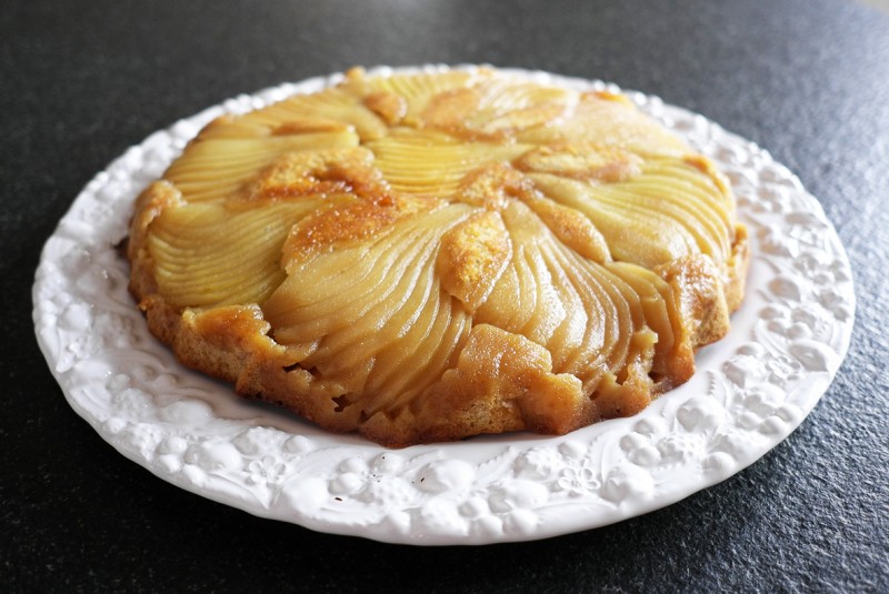 Tatin de poires - Hruškový koláč Tatin de poires - Hruškový koláč