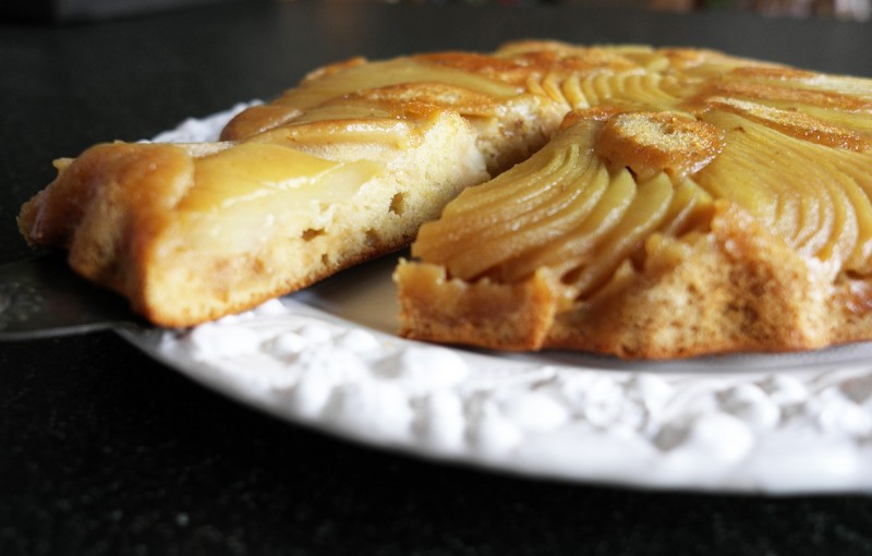 Tatin de poires - Hruškový koláč