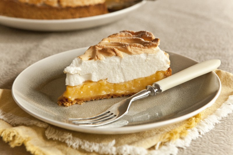 Citrónový meringue pie Citrónový meringue pie