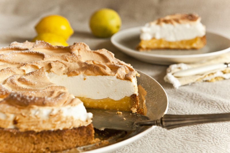 Citrónový meringue pie Citrónový meringue pie