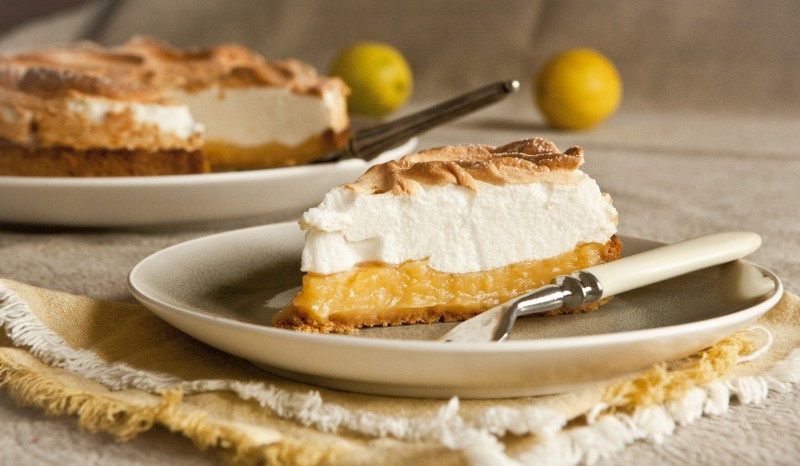 Citrónový meringue pie Citrónový meringue pie