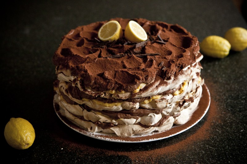 Čokoládovo-citrónový Meringue Čokoládovo-citrónový Meringue