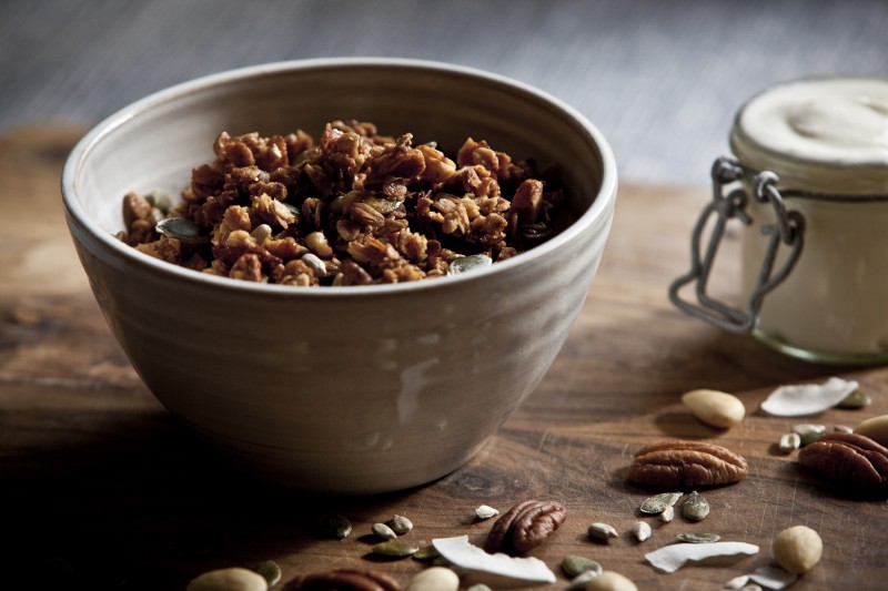 Domácí ořechové müsli Domácí ořechové müsli