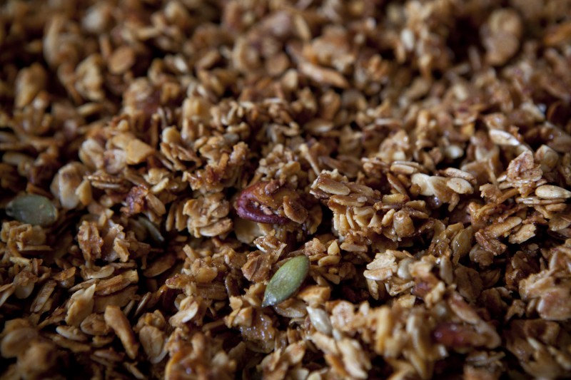Domácí ořechové müsli Domácí ořechové müsli