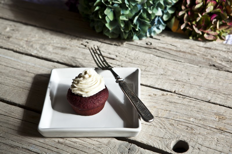 Red velvet muffiny