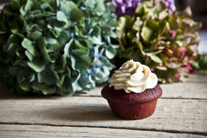 Red velvet muffiny Red velvet muffiny