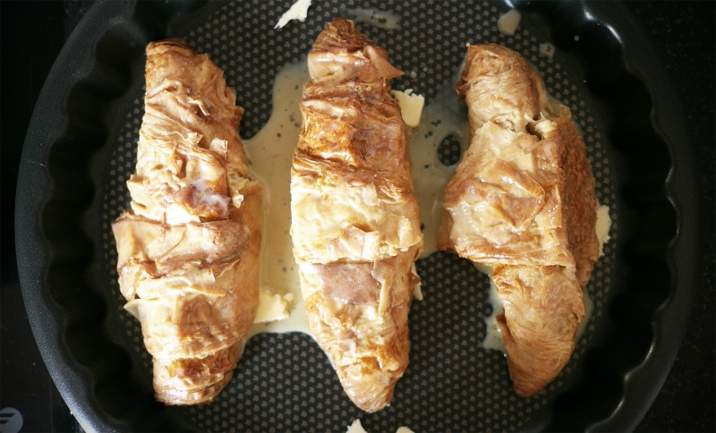 French toast croissant French toast croissant